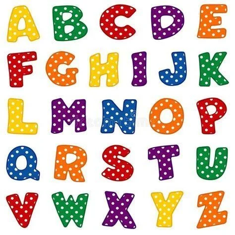 Alfabeto Colorido Para Imprimir com Letras em Cores Variadas