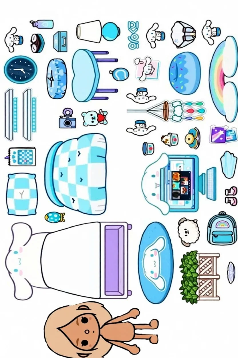 Decorau00e7u00e3o Toca Life World Para Imprimir