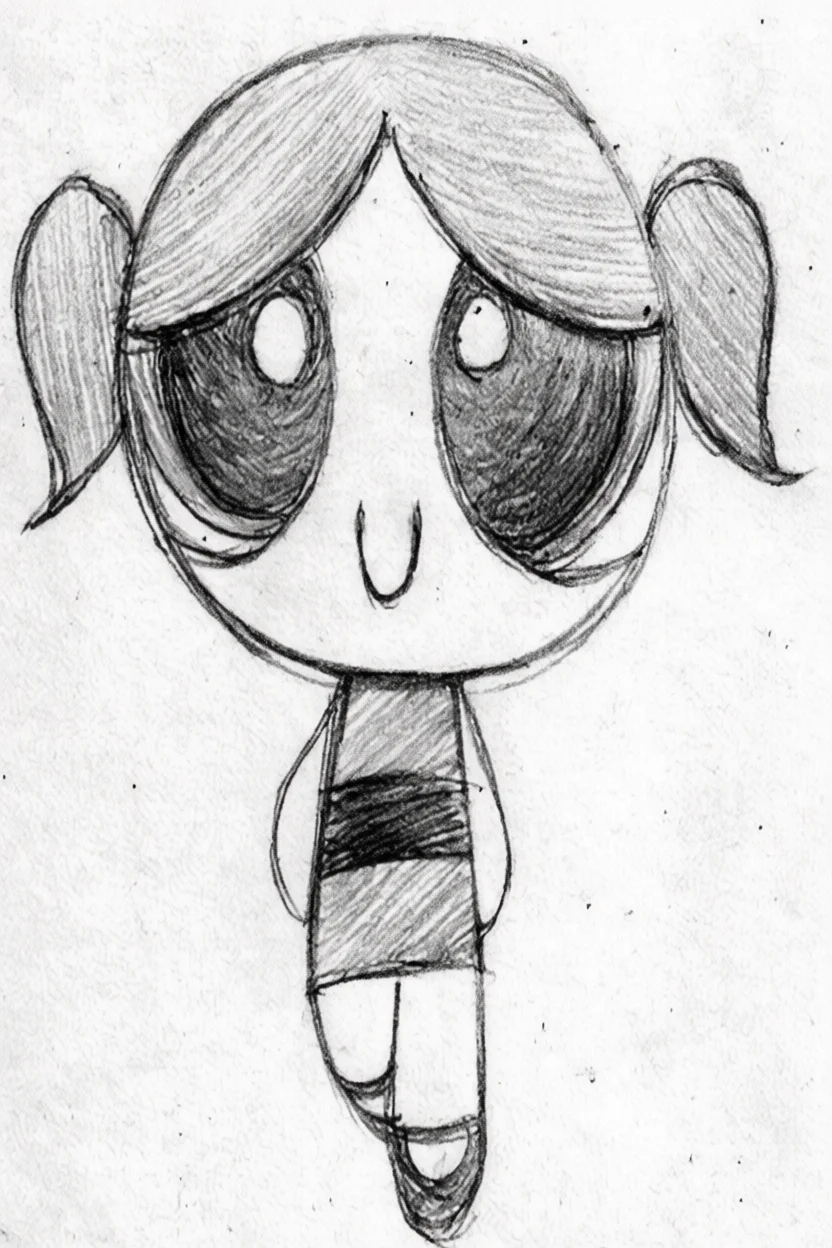 Desenho para Desenhar no Caderno da Menina Bonitinha