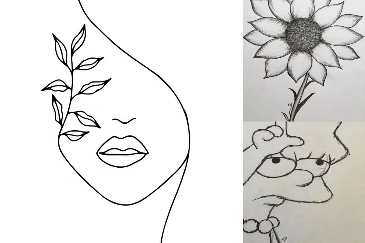 Desenhos para Desenhar no Caderno (Fácil e Bonito)