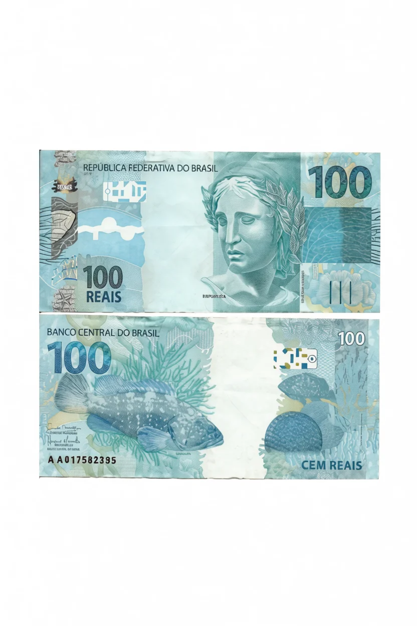 Notas de Dinheiro de Brinquedo 100 Reais para Imprimir e Recortar