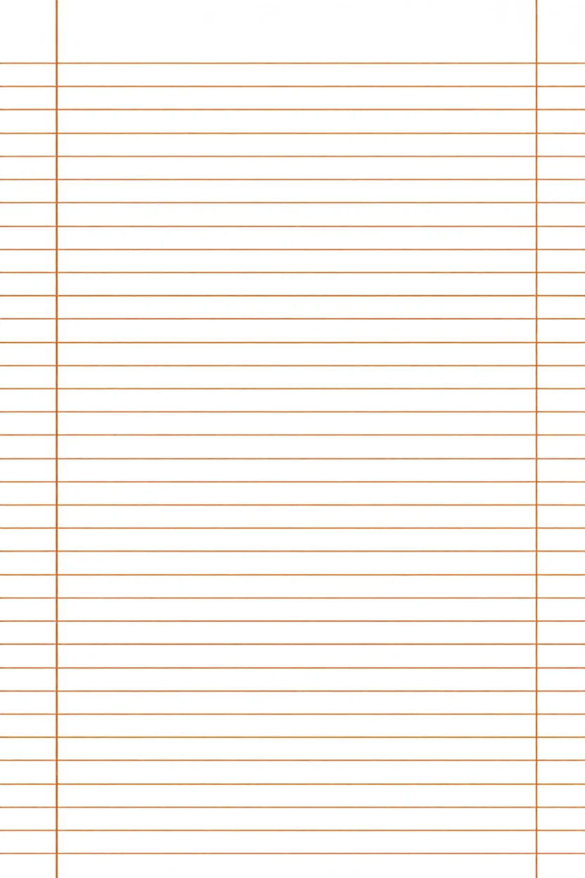 Folhas de Caderno Para Imprimir com Linhas