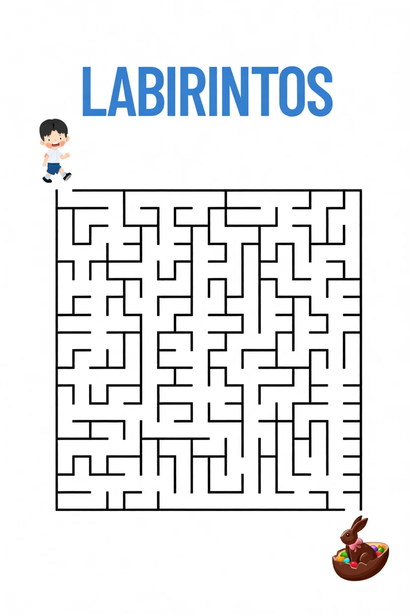 Labirintos Para Imprimir