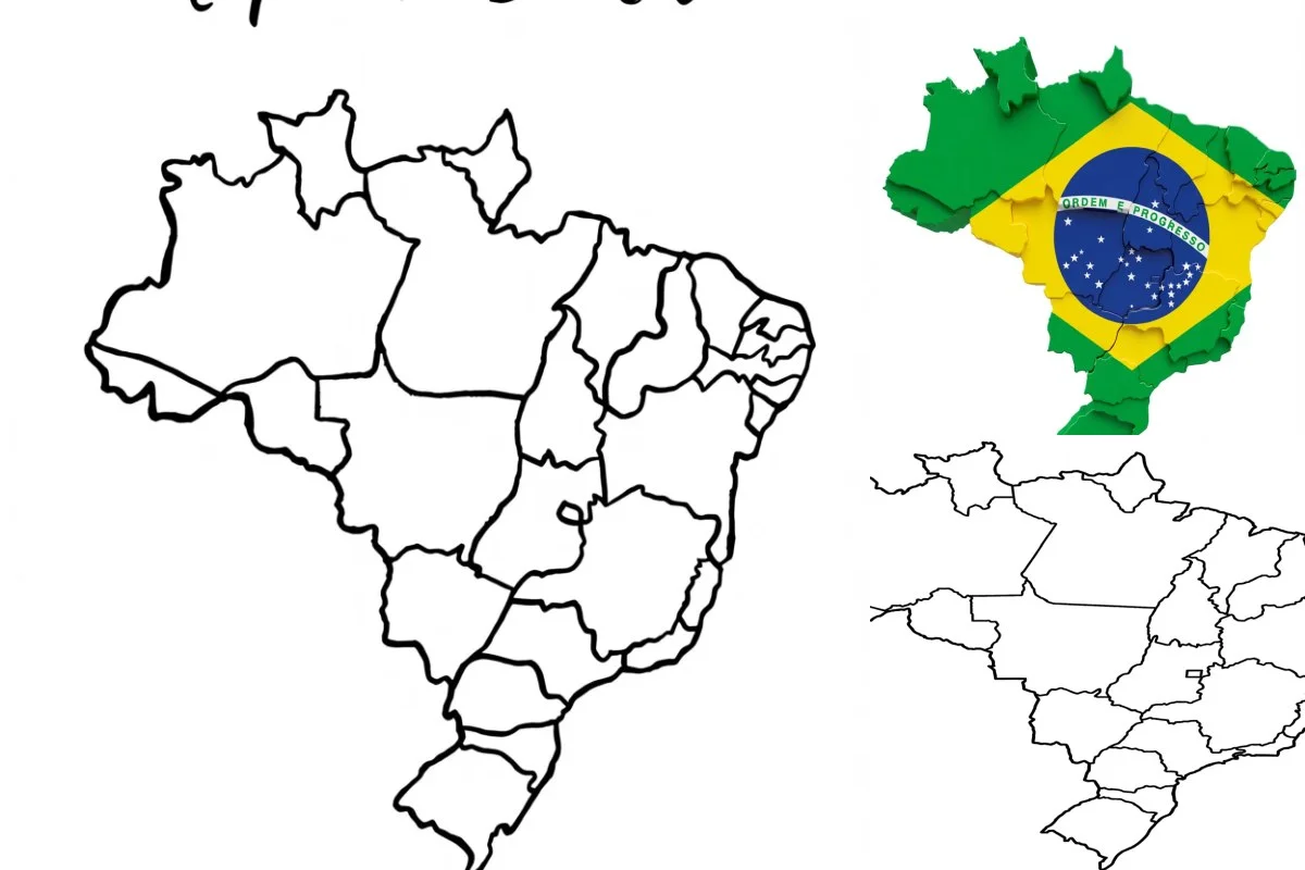 Mapa do Brasil Para Imprimir