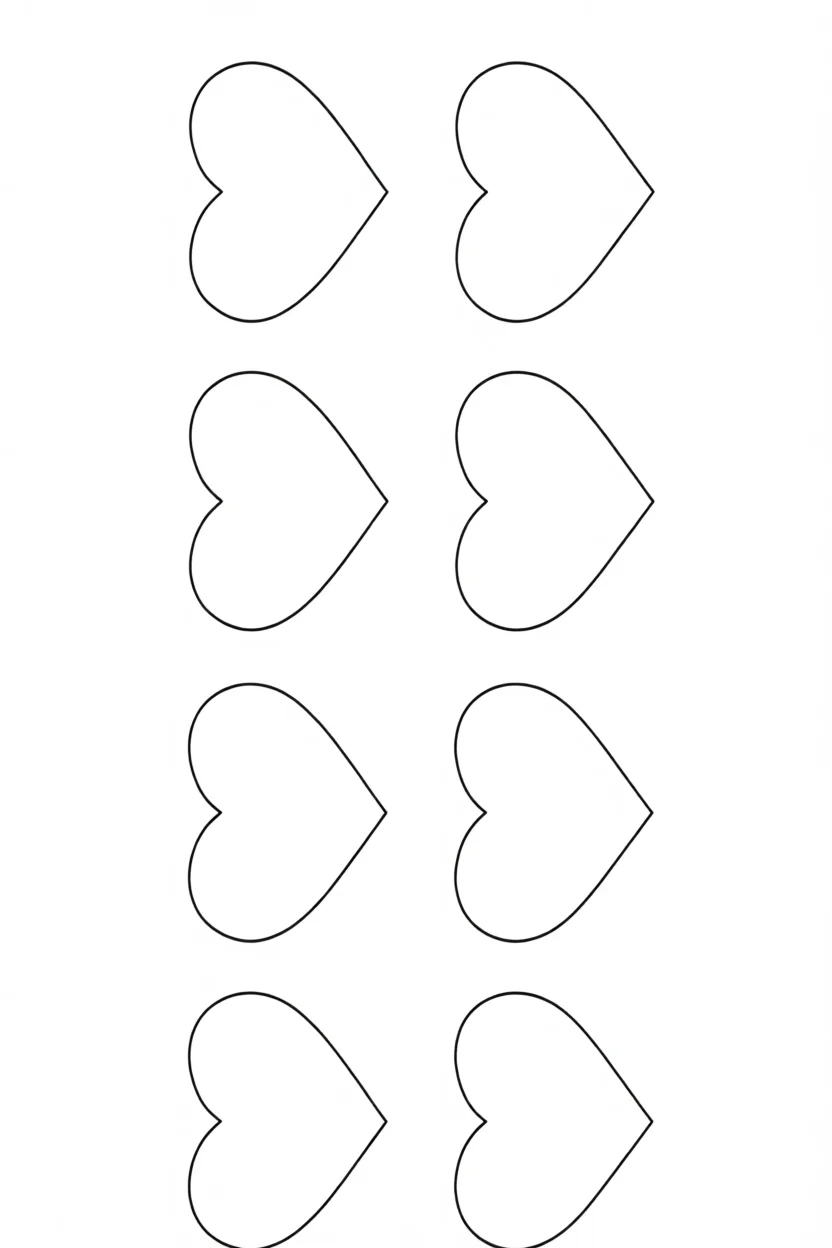 Moldes de Corau00e7u00e3o Para Imprimir