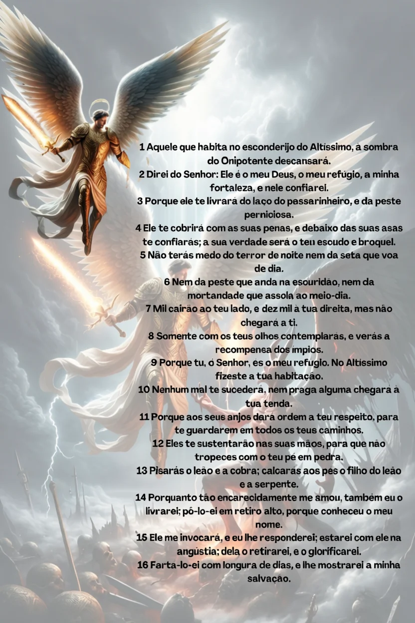 Salmo 91 Para Imprimir Completo