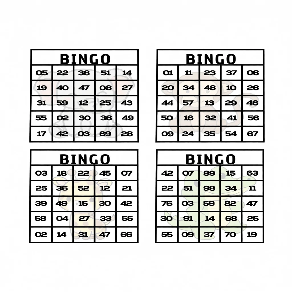 Cartela de Bingo Para Imprimir com Nu00fameros