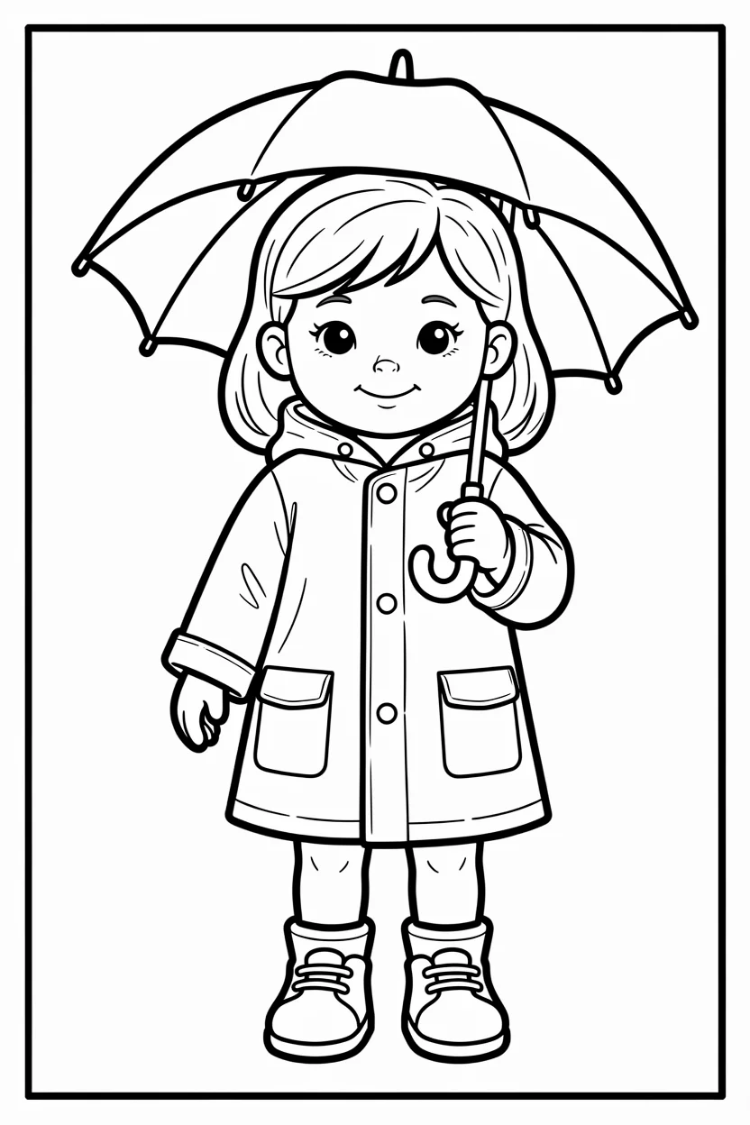 Desenhos de Boneca para Imprimir e Colorir