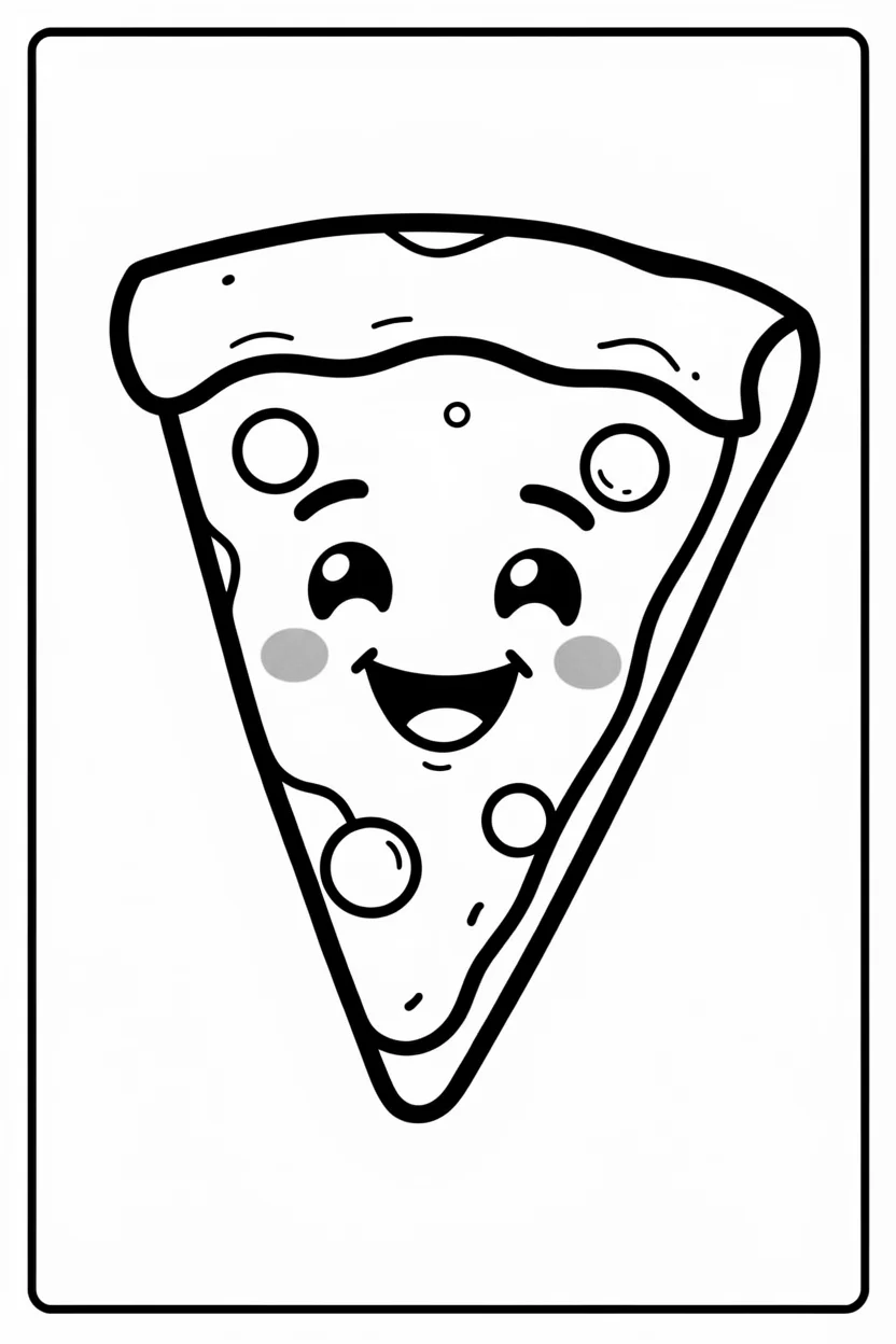 Desenhos de Comida para Imprimir e Colorir