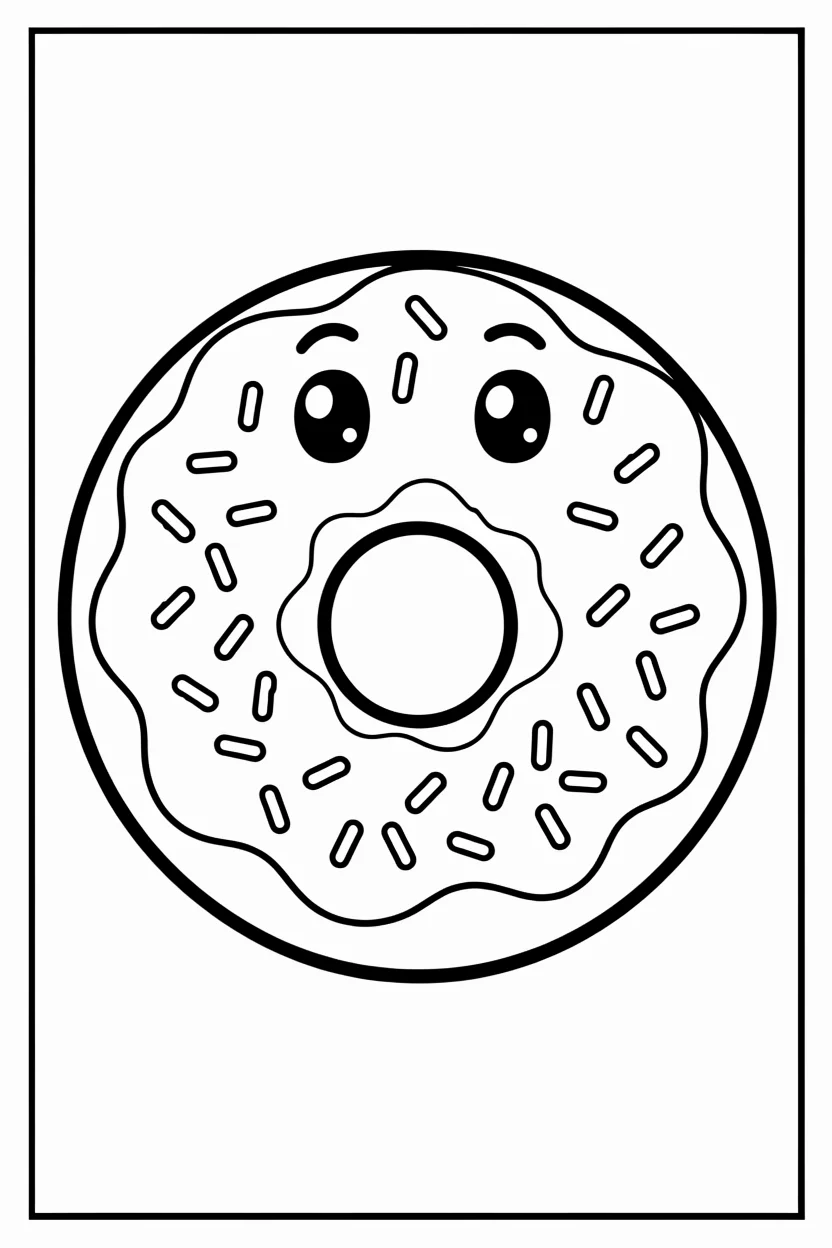 Desenhos de Comida para Imprimir e Colorir