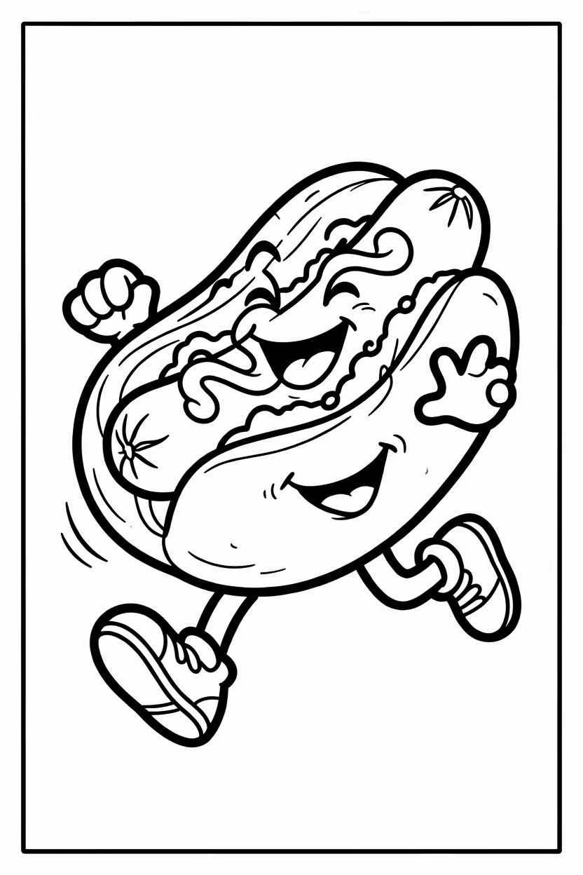 Desenhos de Comida para Imprimir e Colorir