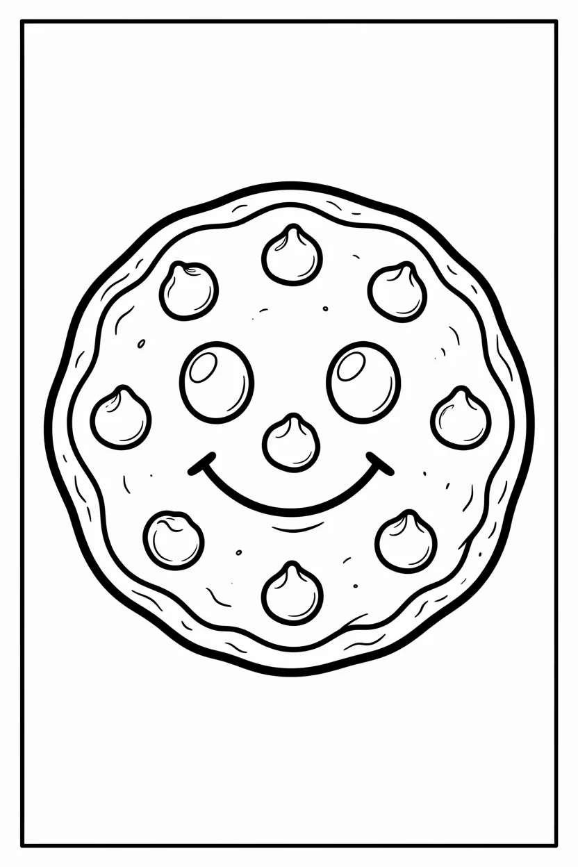 Desenhos de Comida para Imprimir e Colorir