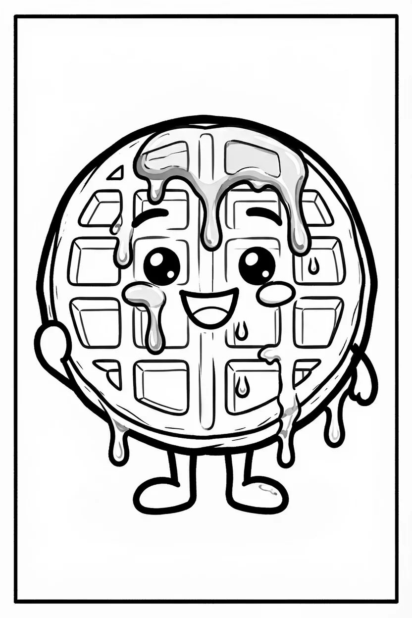 Desenhos de Comida para Imprimir e Colorir