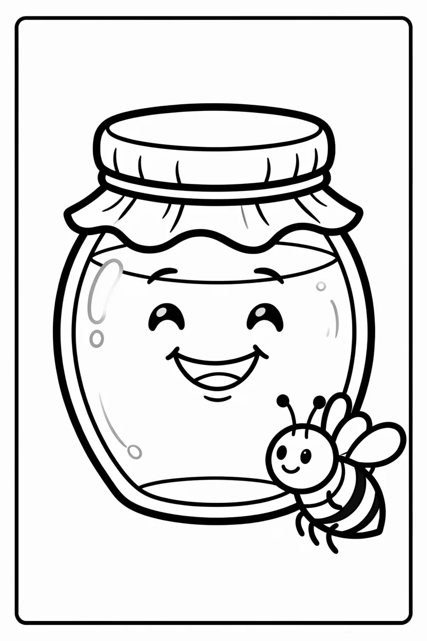 Desenhos de Comida para Imprimir e Colorir