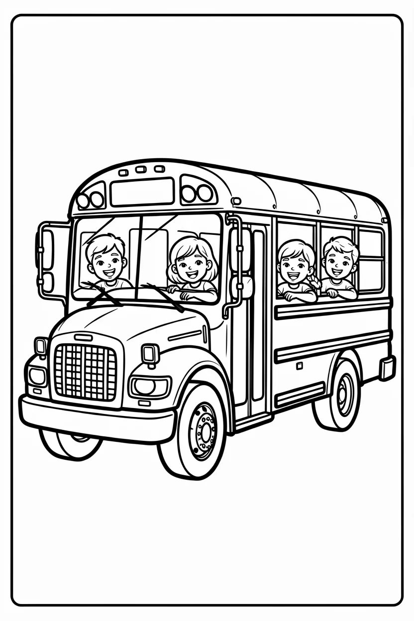 Desenhos de Escola para Imprimir e Colorir