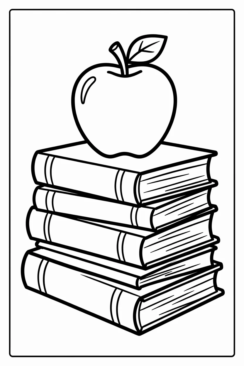 Desenhos de Escola para Imprimir e Colorir