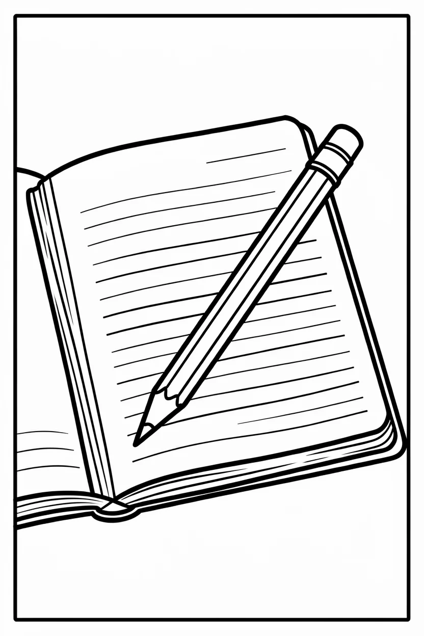 Desenhos de Escola para Imprimir e Colorir