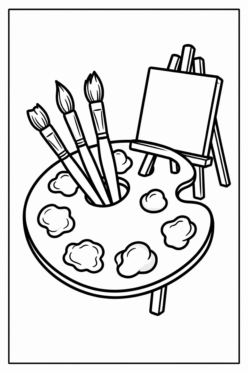 Desenhos de Escola para Imprimir e Colorir