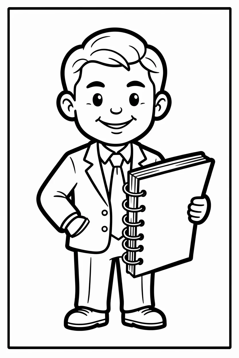 Desenhos de Escola para Imprimir e Colorir