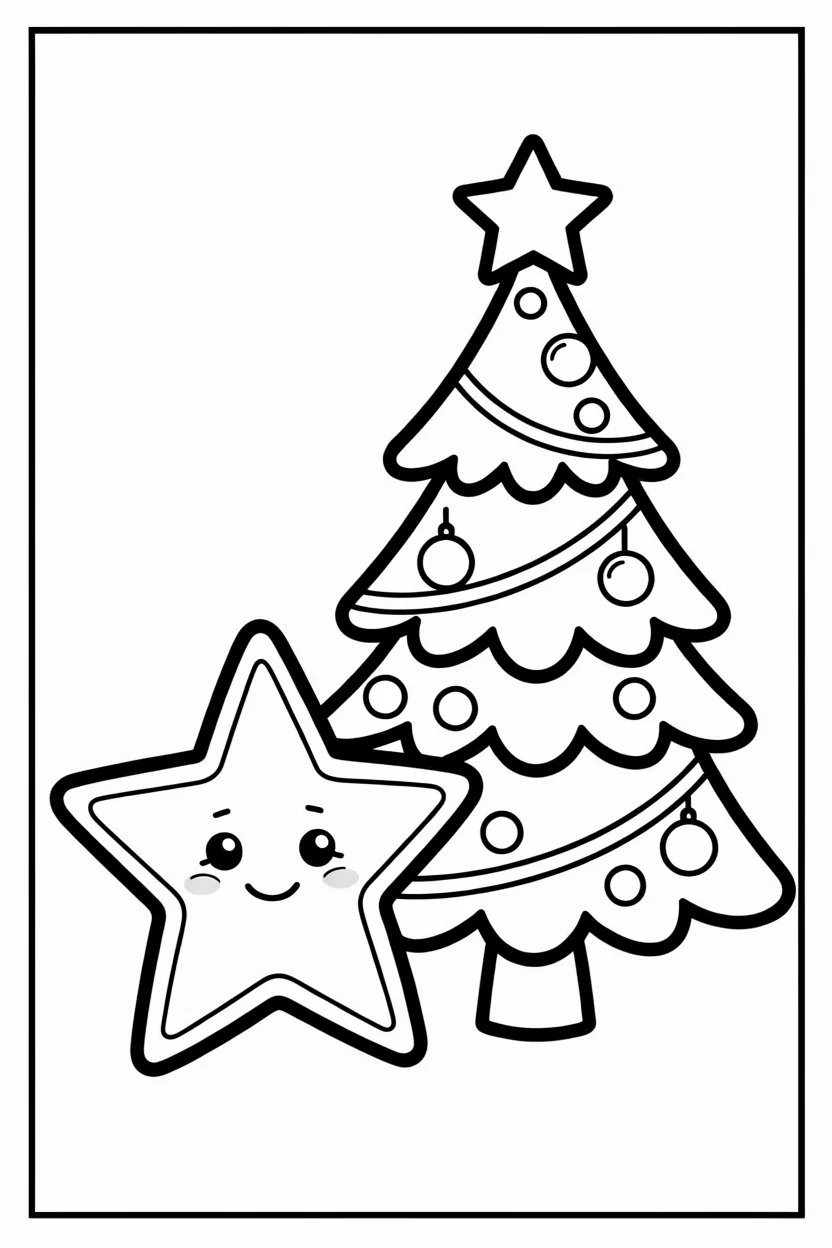Desenhos de Estrela para Imprimir e Colorir
