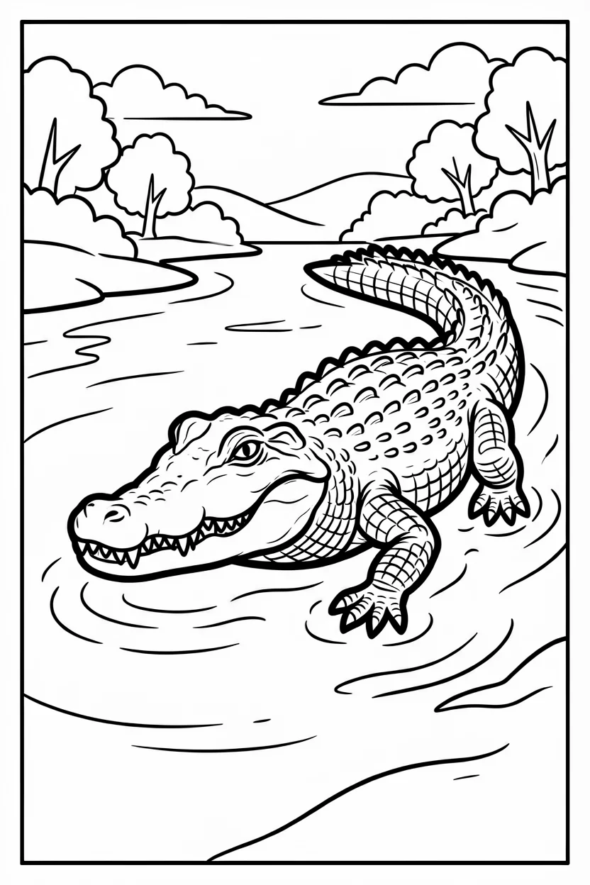 Desenhos de Jacaru00e9 para Imprimir e Colorir
