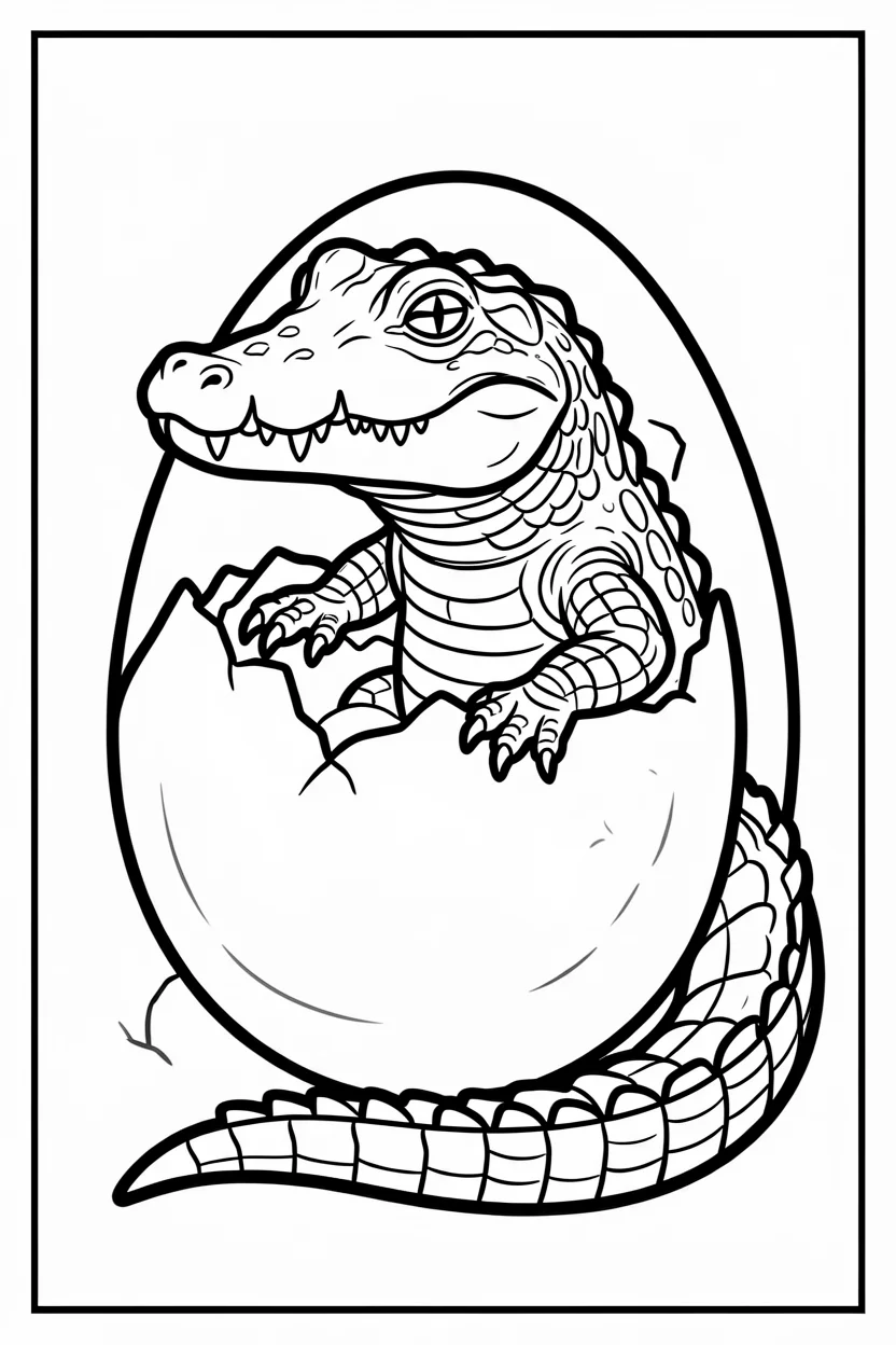 Desenhos de Jacaru00e9 para Imprimir e Colorir