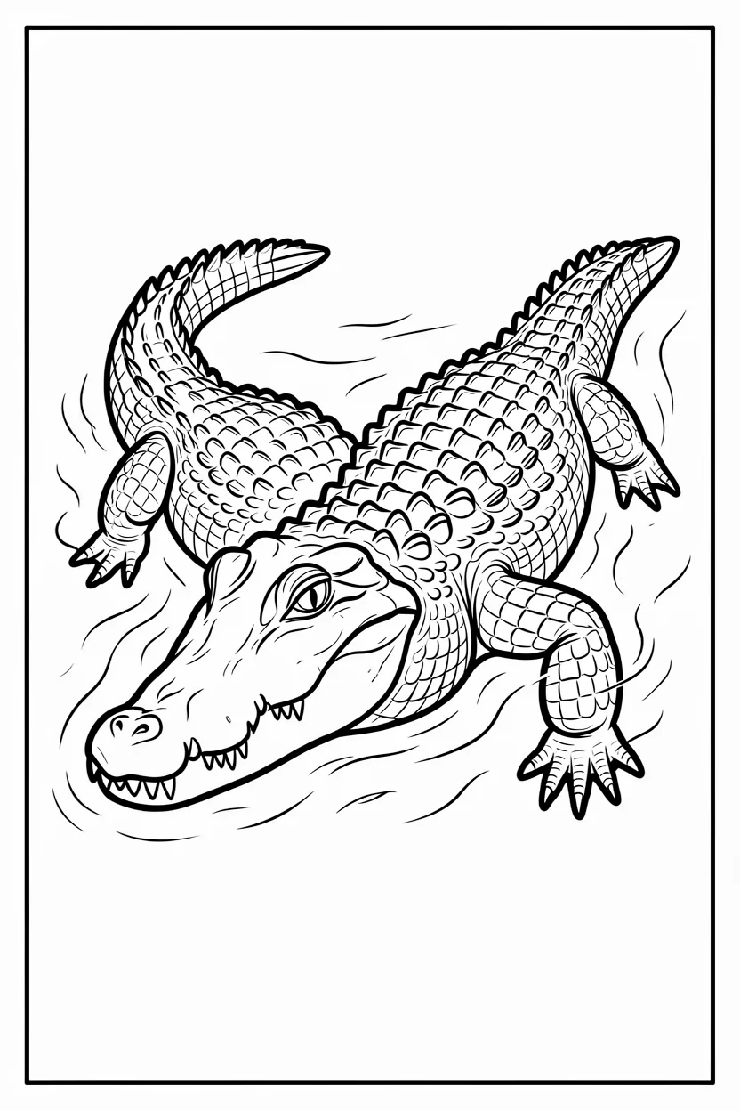 Desenhos de Jacaru00e9 para Imprimir e Colorir