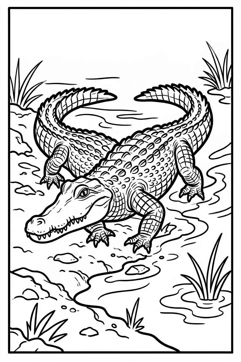 Desenhos de Jacaru00e9 para Imprimir e Colorir