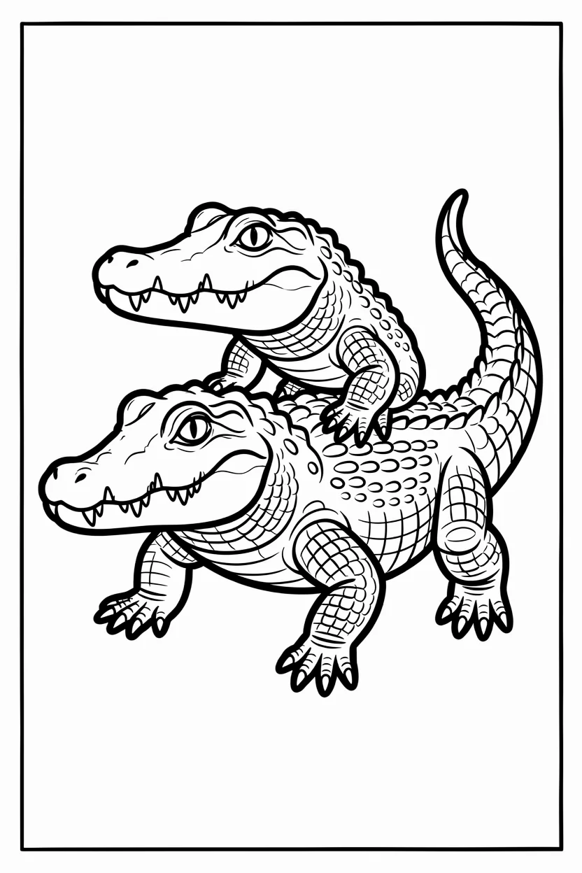 Desenhos de Jacaru00e9 para Imprimir e Colorir