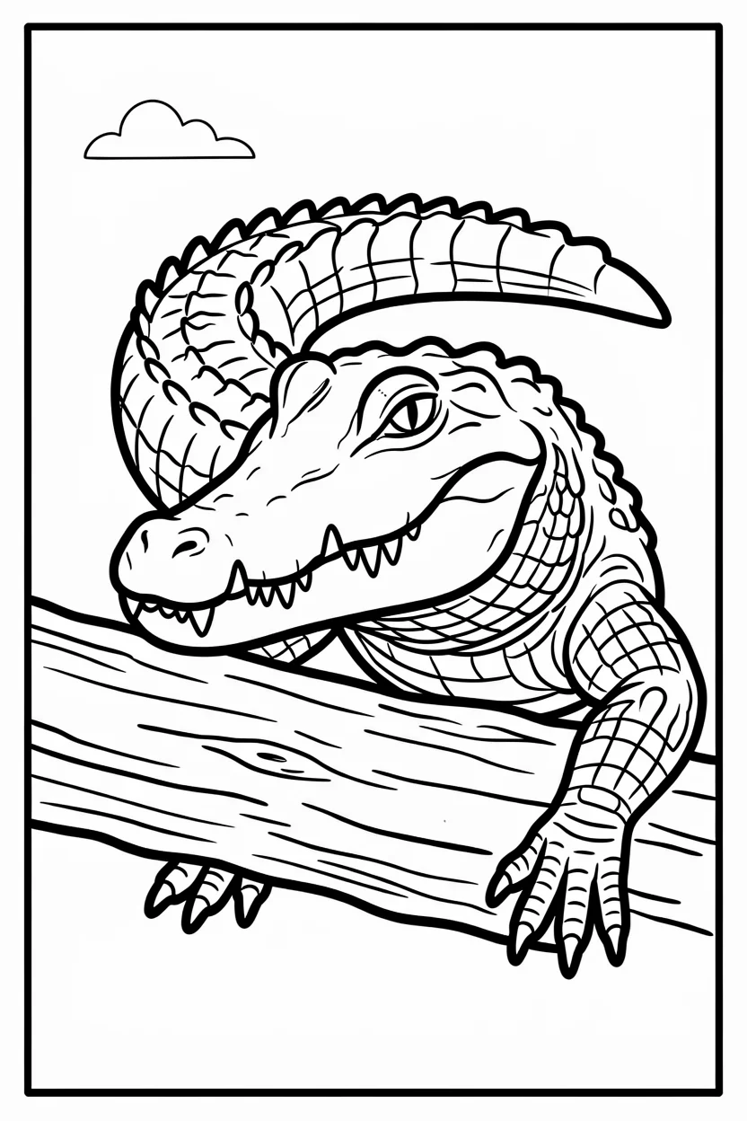Desenhos de Jacaru00e9 para Imprimir e Colorir