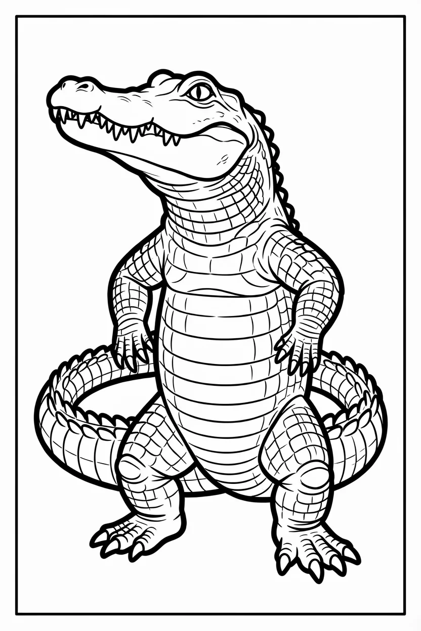 Desenhos de Jacaru00e9 para Imprimir e Colorir