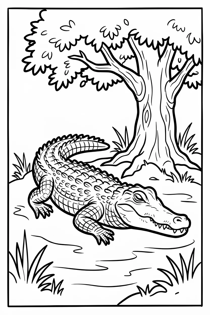 Desenhos de Jacaru00e9 para Imprimir e Colorir