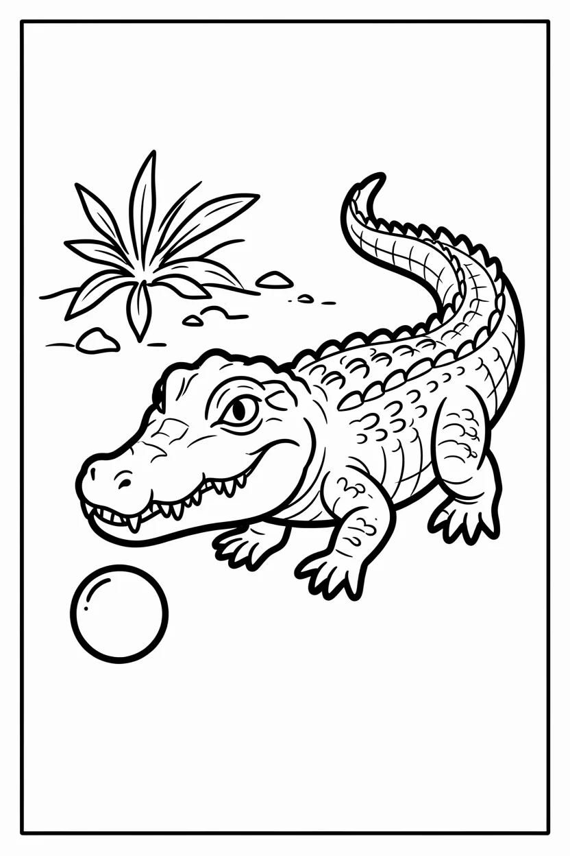 Desenhos de Jacaru00e9 para Imprimir e Colorir