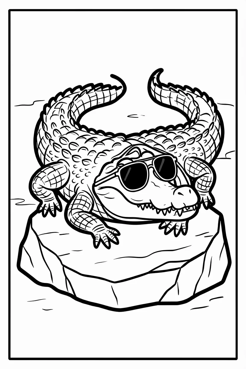 Desenhos de Jacaru00e9 para Imprimir e Colorir
