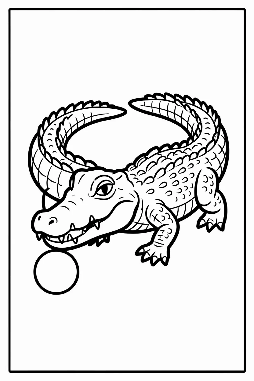 Desenhos de Jacaru00e9 para Imprimir e Colorir