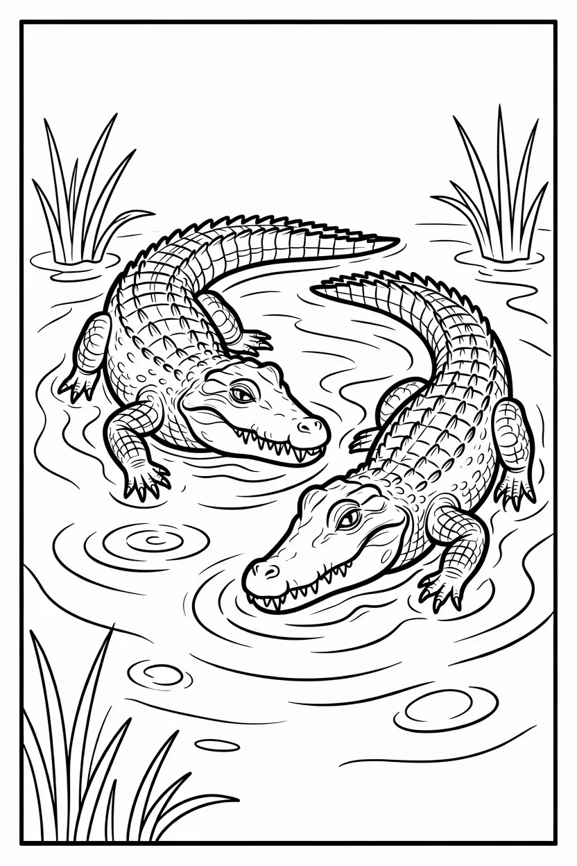 Desenhos de Jacaru00e9 para Imprimir e Colorir