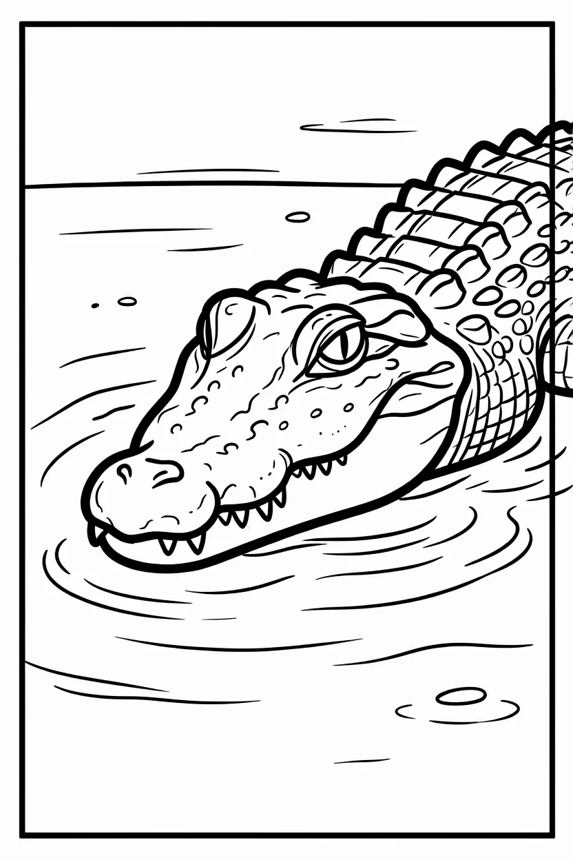 Desenhos de Jacaru00e9 para Imprimir e Colorir