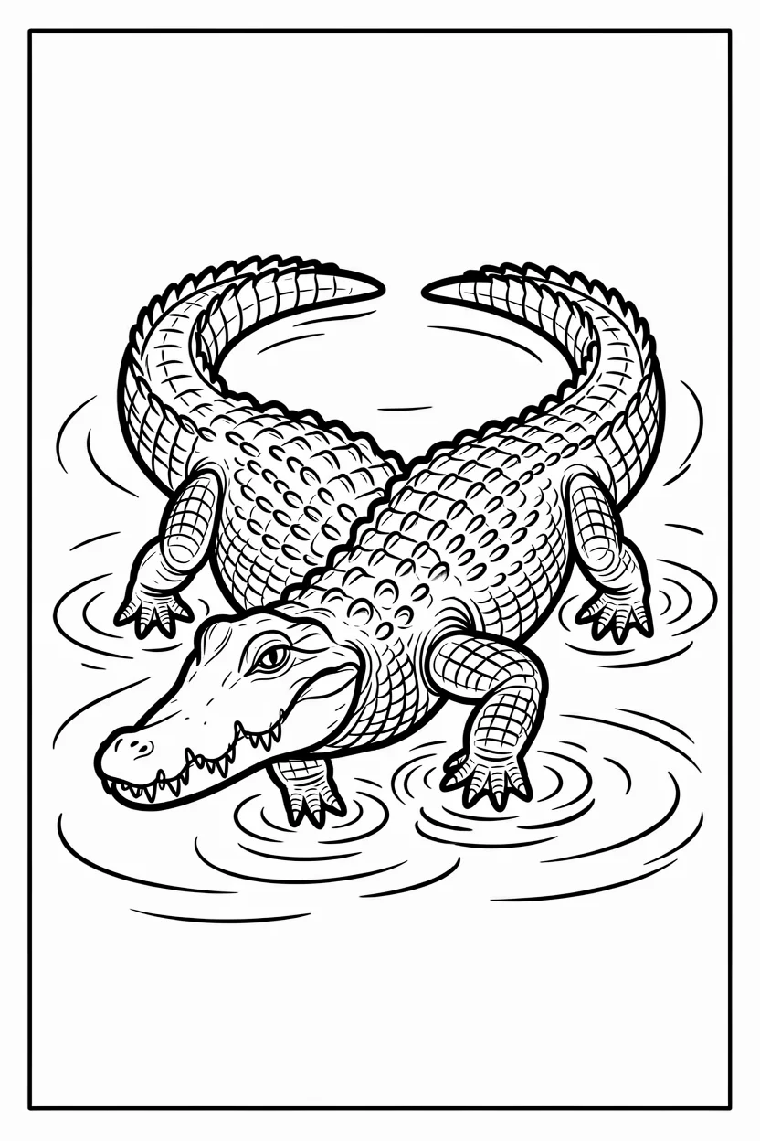 Desenhos de Jacaru00e9 para Imprimir e Colorir
