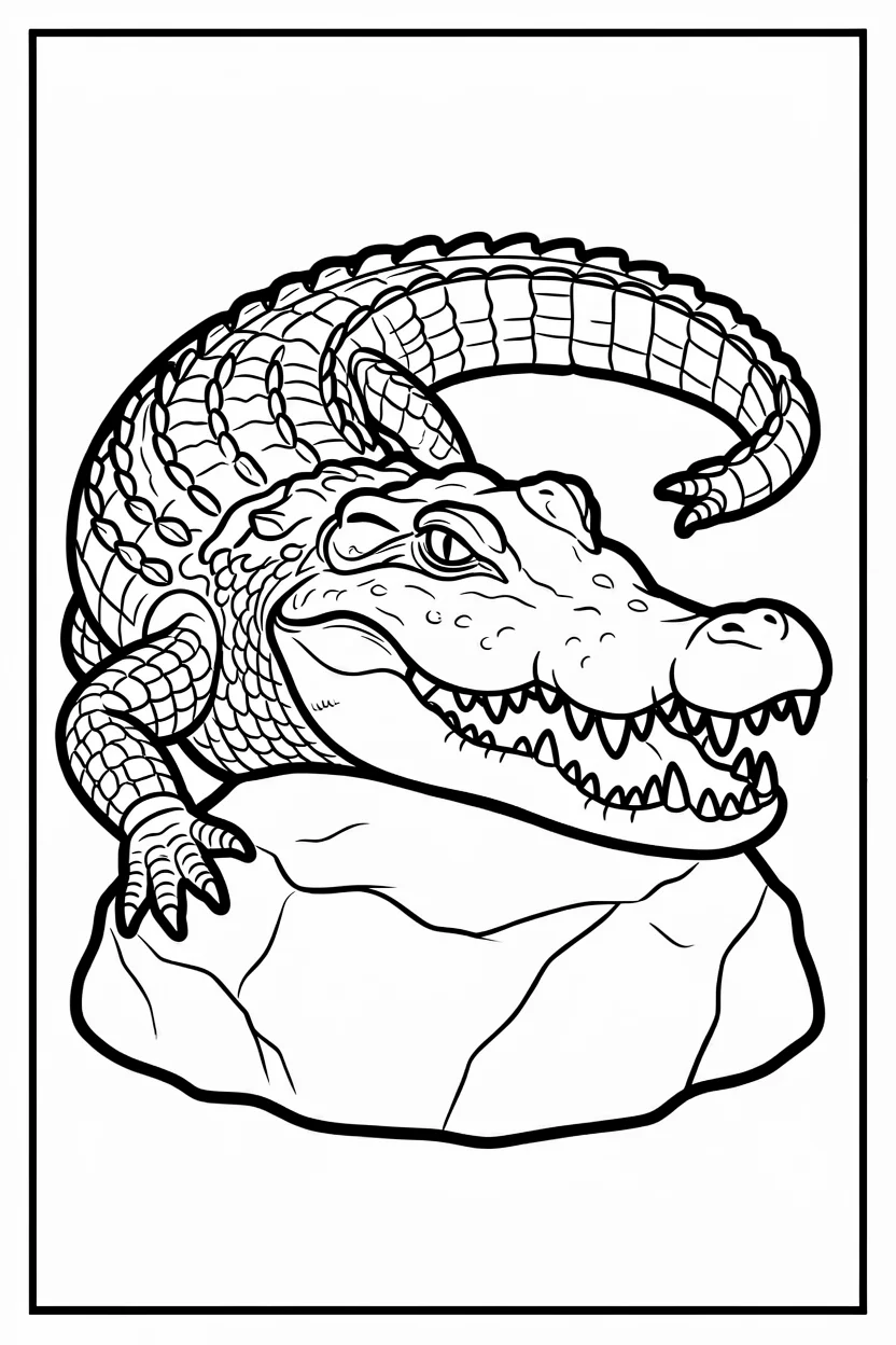 Desenhos de Jacaru00e9 para Imprimir e Colorir