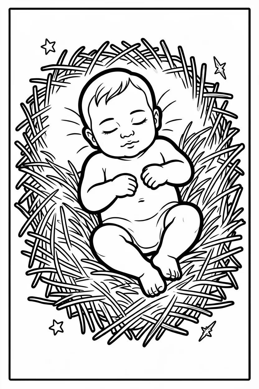 Desenhos de Jesus para Imprimir e Colorir