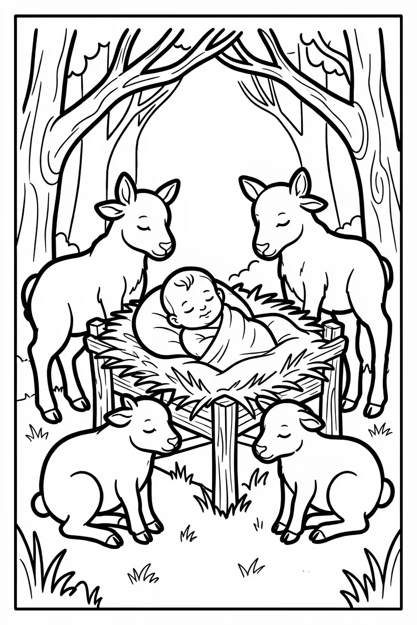 Desenhos de Jesus para Imprimir e Colorir