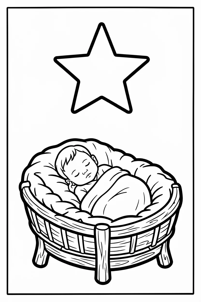 Desenhos de Jesus para Imprimir e Colorir