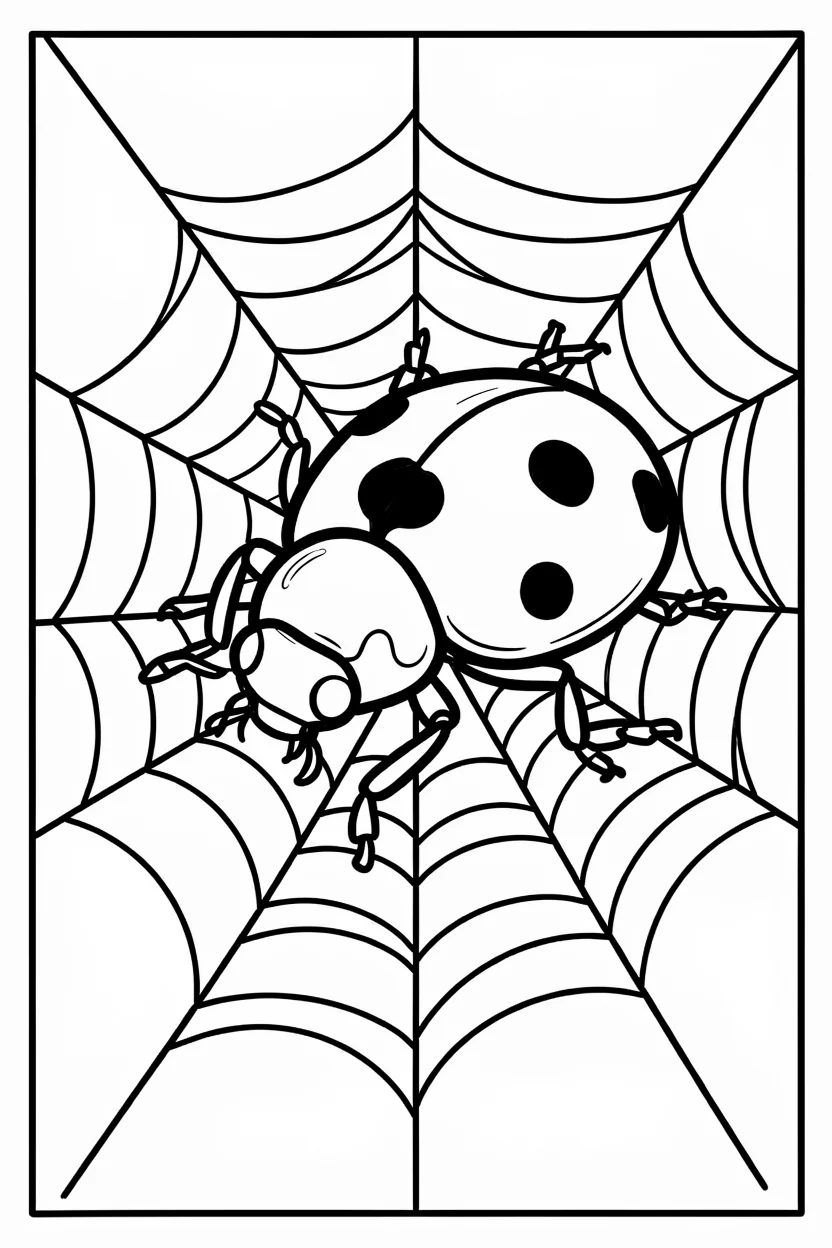 Desenhos de Joaninha para Imprimir e Colorir