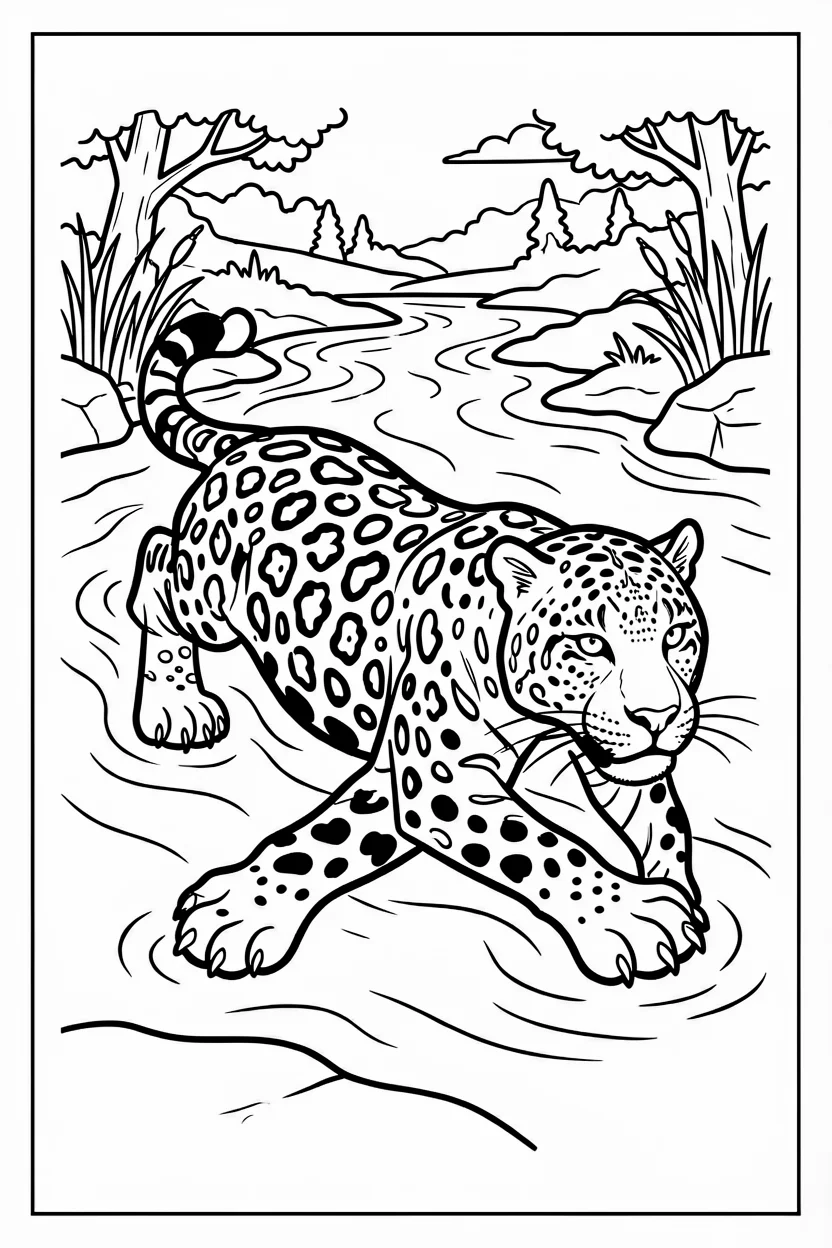 Desenhos de Onu00e7as para Imprimir e Colorir