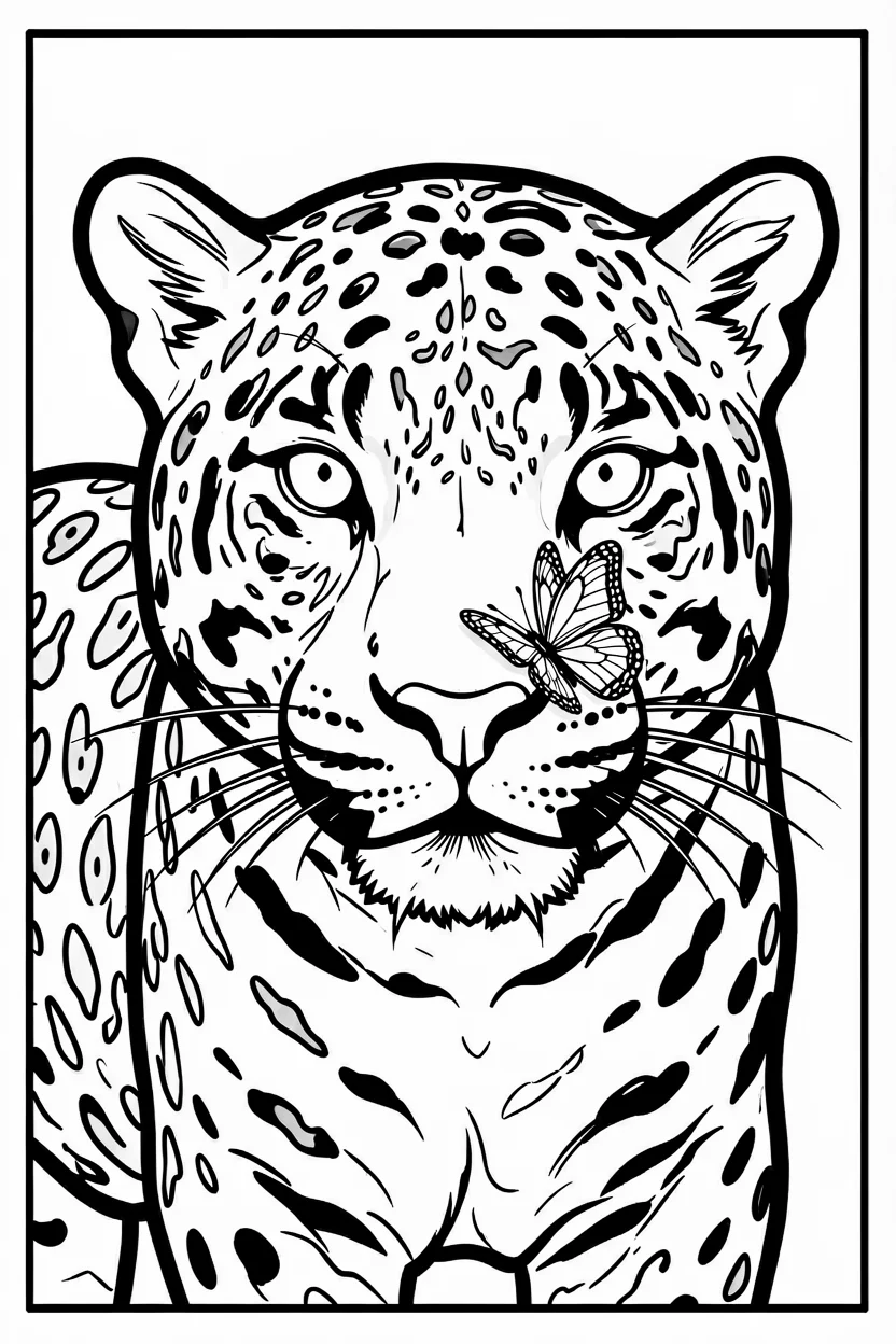 Desenhos de Onu00e7as para Imprimir e Colorir
