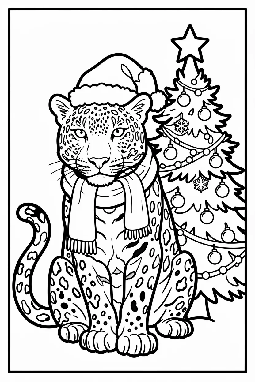 Desenhos de Onu00e7as para Imprimir e Colorir