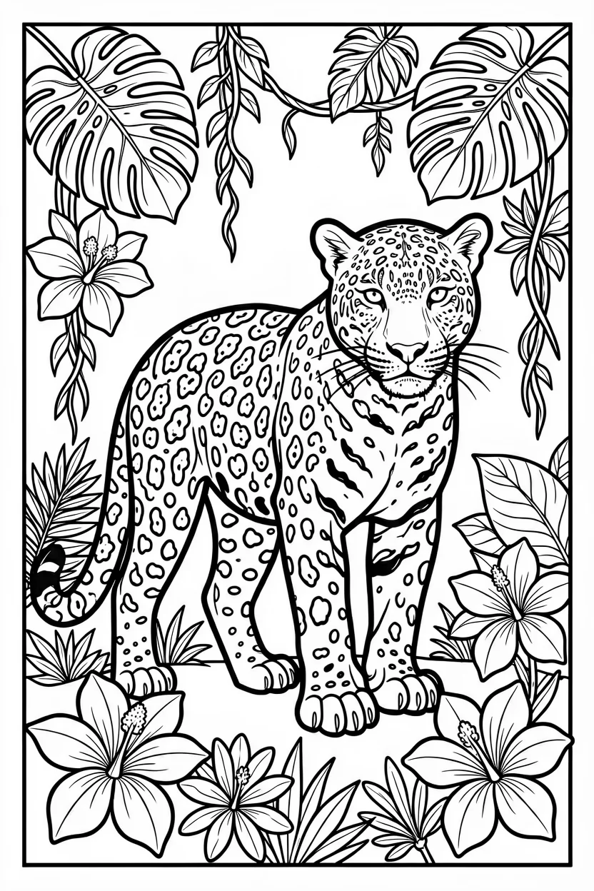 Desenhos de Onu00e7as para Imprimir e Colorir