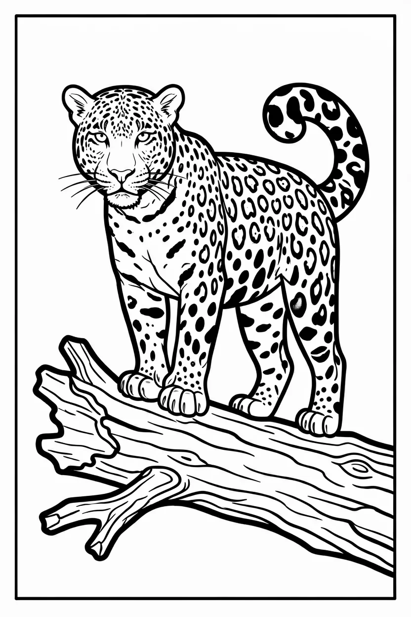 Desenhos de Onu00e7as para Imprimir e Colorir