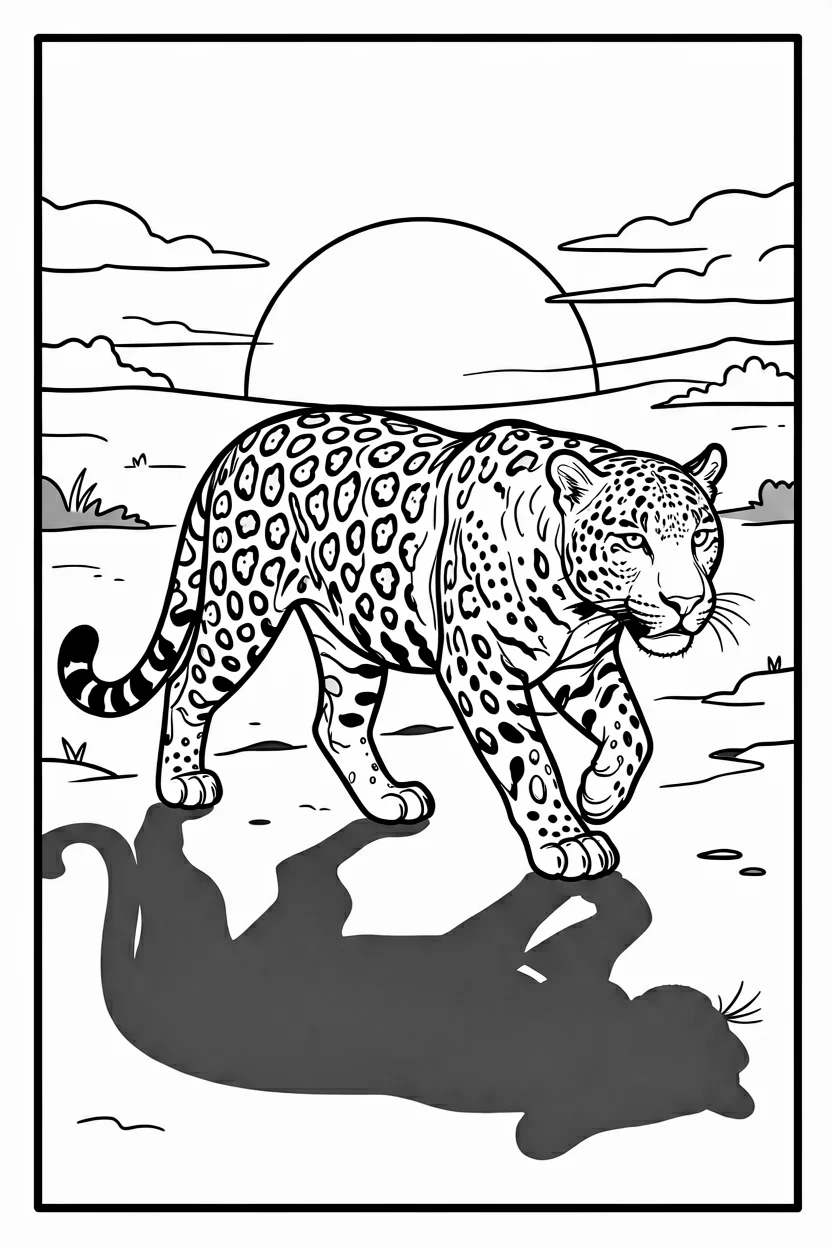 Desenhos de Onu00e7as para Imprimir e Colorir
