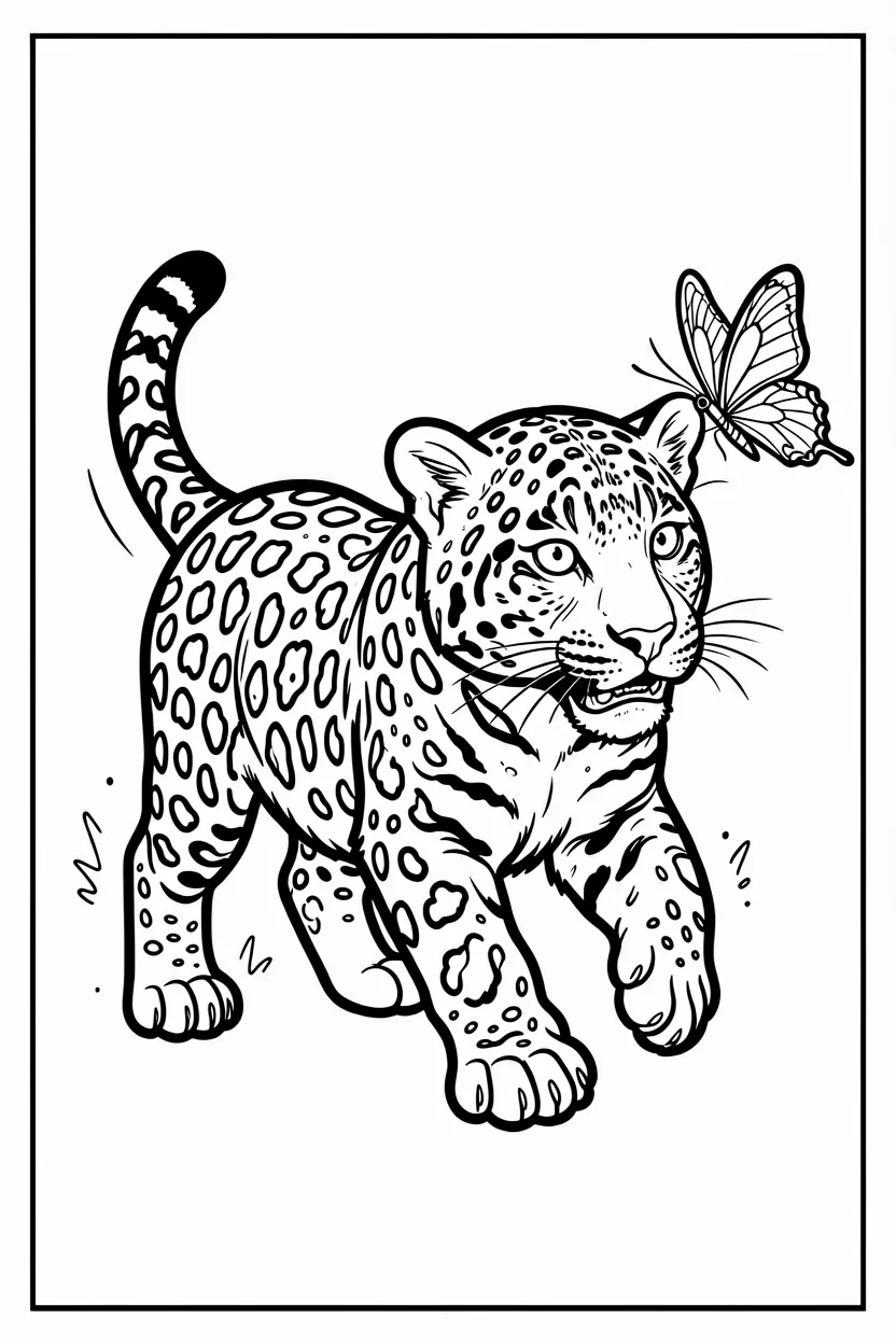 Desenhos de Onu00e7as para Imprimir e Colorir